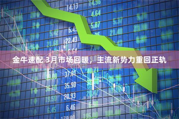 金牛速配 3月市场回暖，主流新势力重回正轨